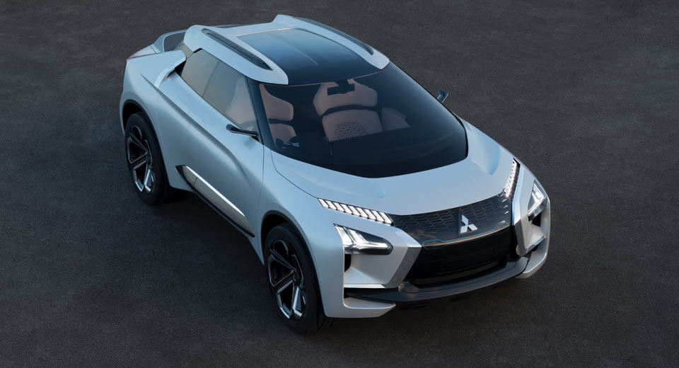 Cận cảnh chi tiết Mitsubishi E-Evolution Concept SUV công nghệ cao 