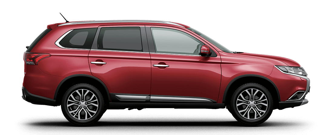 Mitsubishi Outlander màu đỏ