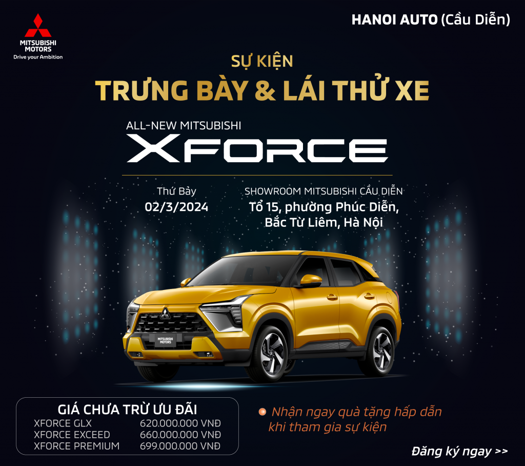 Sự kiện trưng bày và lái thử xe All-new Xforce