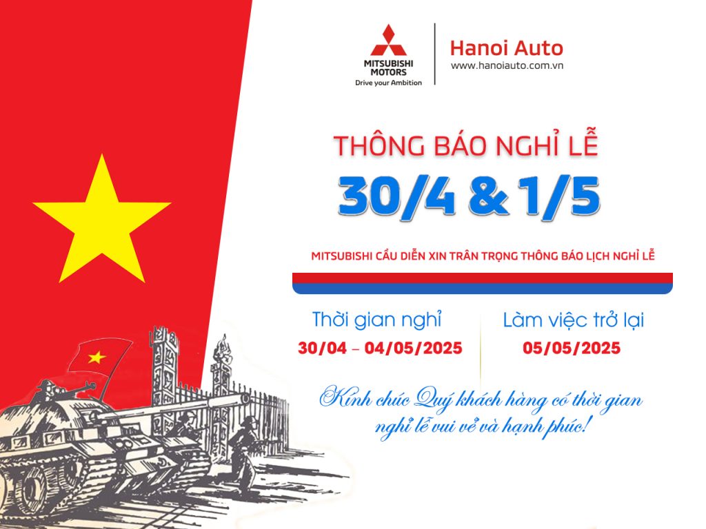 Thông báo nghỉ Lễ Giỗ tổ Hùng Vương (10/3 ÂL), Ngày Giải phóng Miền Nam (30/4) & Quốc tế Lao động (1/5) năm 2025