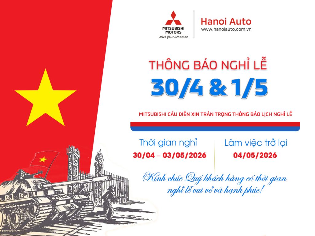 [Thông báo] nghỉ lễ Ngày Giải phóng miền Nam (30/4) & Quốc tế Lao động (1/5) năm 2026